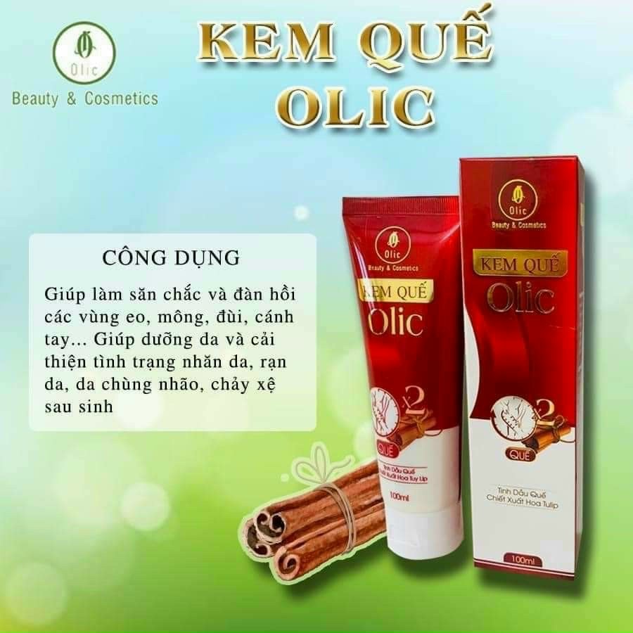 GEL TAN MỠ QUẾ OLIC ĐÁNH TAN MỠ BỤNG ĐÙI