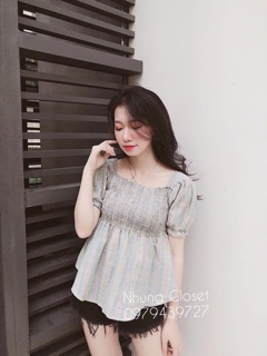 Áo nhun ngực bồng