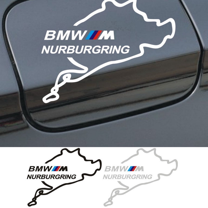 1 Sticker Dán Nắp Bình Xăng Xe Hơi Bmw M3 M5 M6 X1 X3 X5 E34 E39 E36 E60 E90 E46 F30