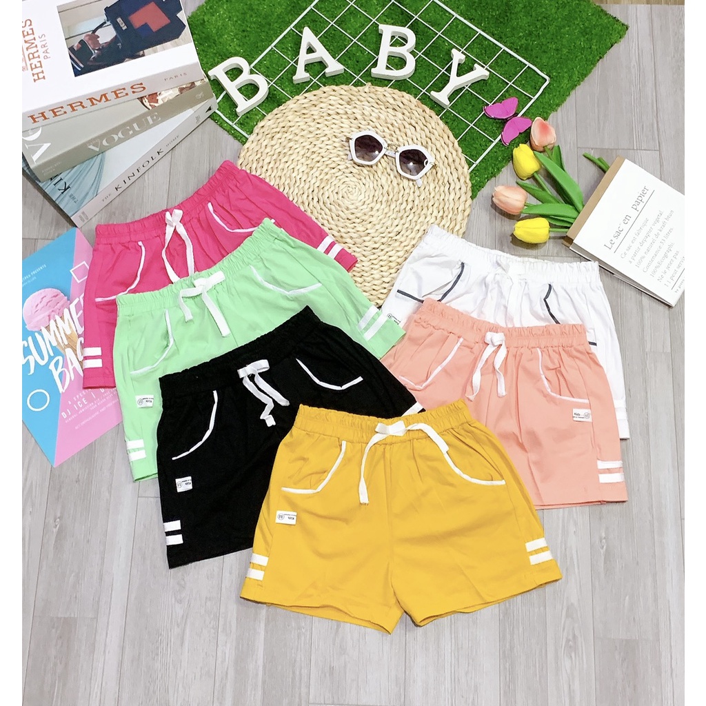 Quần đùi cho bé thun cotton SG 4 chiều loại 1 chuẩn hàng đẹp 20-30kg