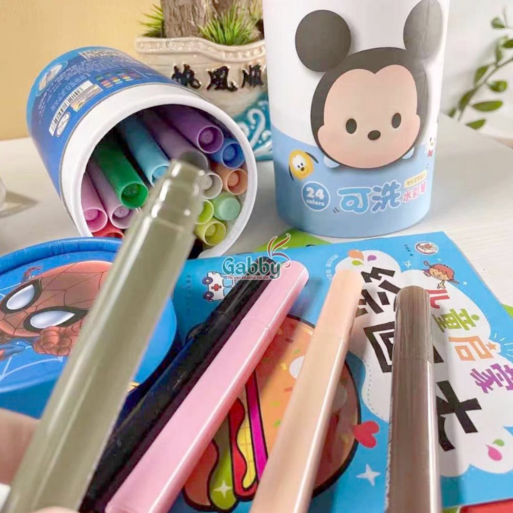 Set Bút Dạ DISNEY 2 Màu