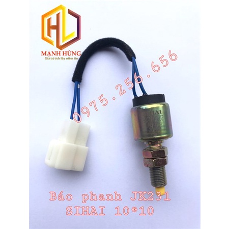 Cảm Biến Báo Phanh JK231 SIHAI 10*10 Ren mịn TH6T cảm biến các loại phụ tùng ô tô phụ tùng Hùng Lỳ