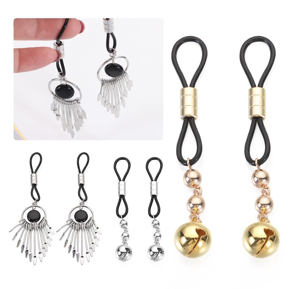 Khuyên Nhũ Hoa Giả Dạng Kẹp Ngực Không Xỏ Gợi Cảm Cho Nữ