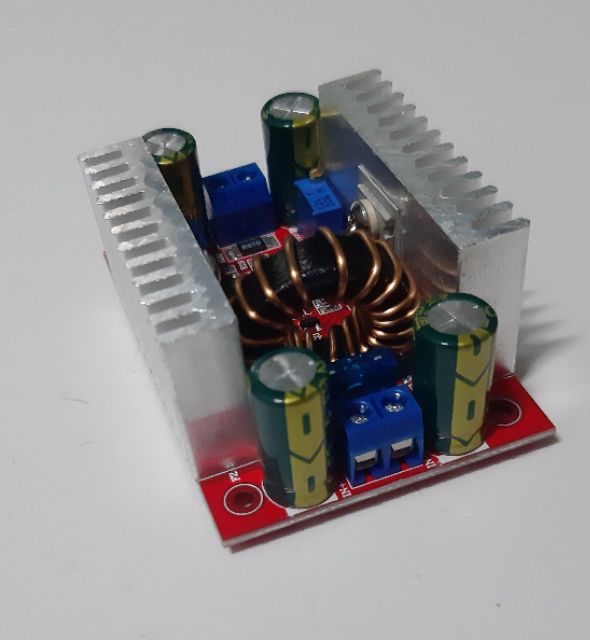 Mạch Tăng Áp Nâng Áp Boost 400W 12A có điều chỉnh Áp và dòng - làm nguồn cho LED / Sạc pin -  Step-up Boost Converter
