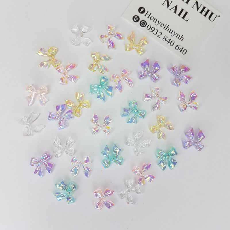 SET 50 CÁI NƠ THẠCH ÁNH AURORA MIX MÀU HÀNG LOẠI 1