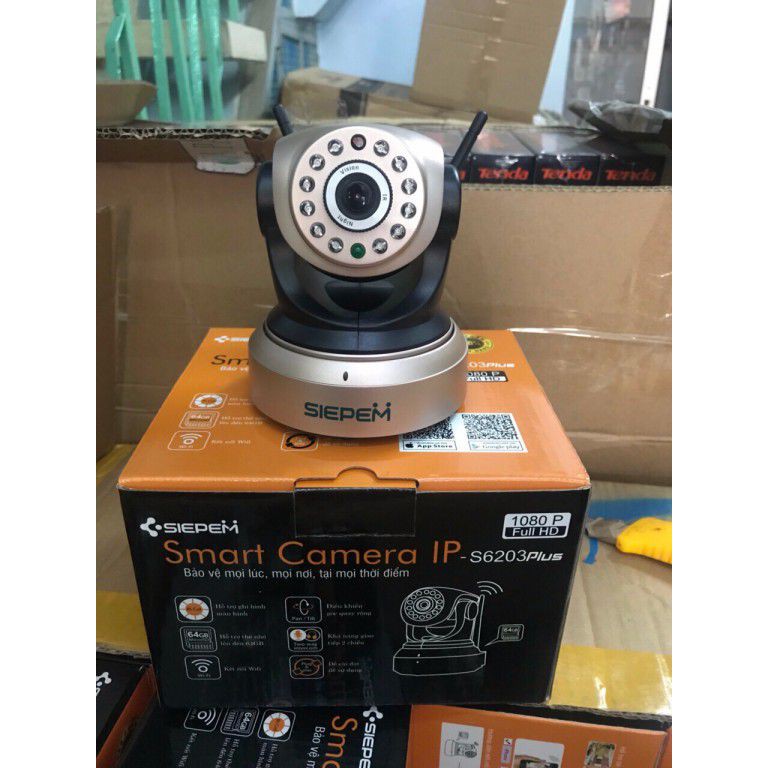 CAMERA WIFI 360 ĐỘ P2P FULL HD