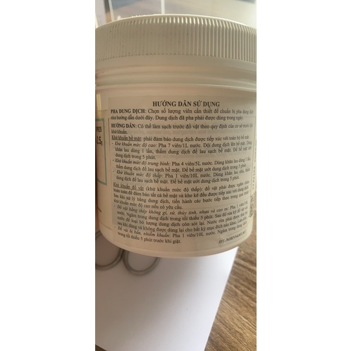 Combo 5 Viên Sát Khuẩn Germisep, Khử Trùng, Tẩy Uế Nhà Cửa, Phòng Khám, Bệnh Viện