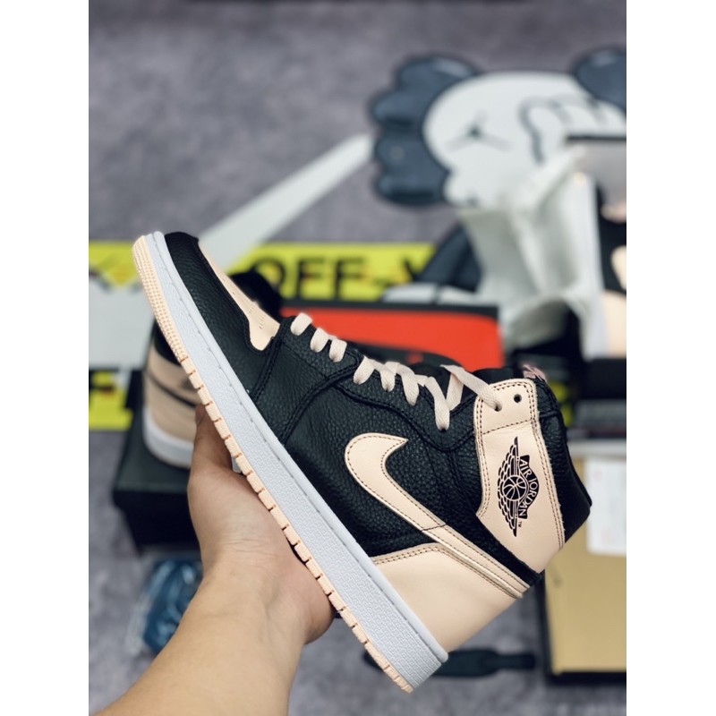 [AGsneaker] Giày thể thao cổ cao màu Black crimson tint chân bè fit lên 1 size... | BigBuy360 - bigbuy360.vn
