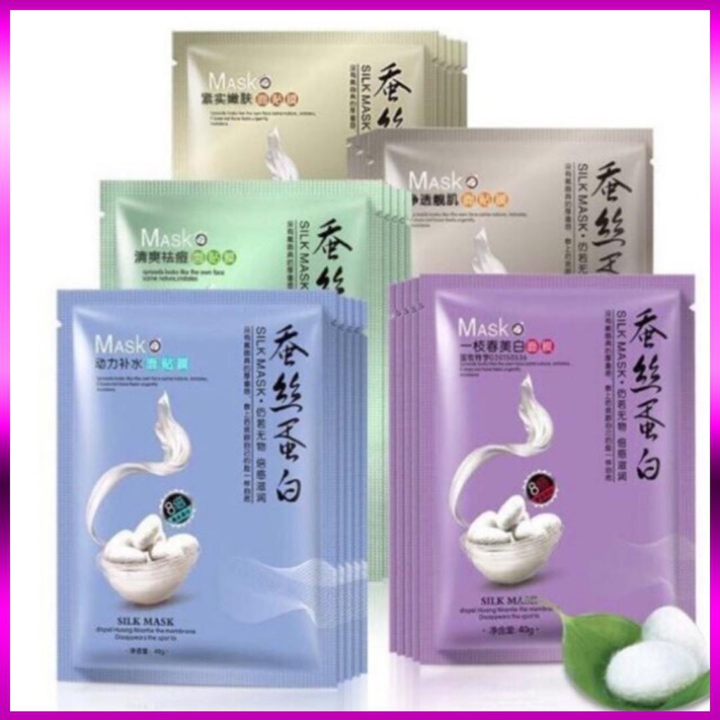 Mặt Nạ Lụa Tơ Tằm One Spring Chính Hãng