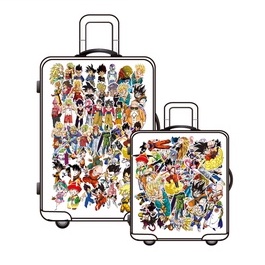 Bộ 100/50/25/10 Sticker Hoạt Hình Dragon Ball Z Chống Nước Dán Trang Trí Tủ Lạnh Laptop Guitar