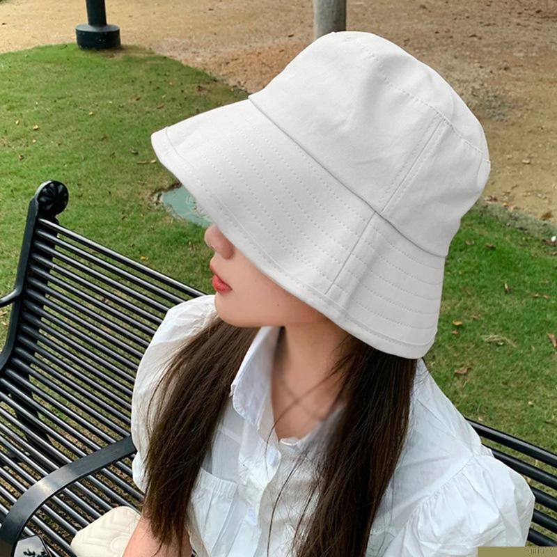 Mũ tai bèo màu sắc đơn giản dành cho nữ