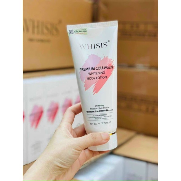 Kem dưỡng body Collagen Whisis
