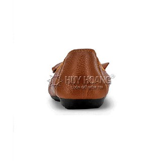 Giày nữ búp bê da bò màu da PH7905