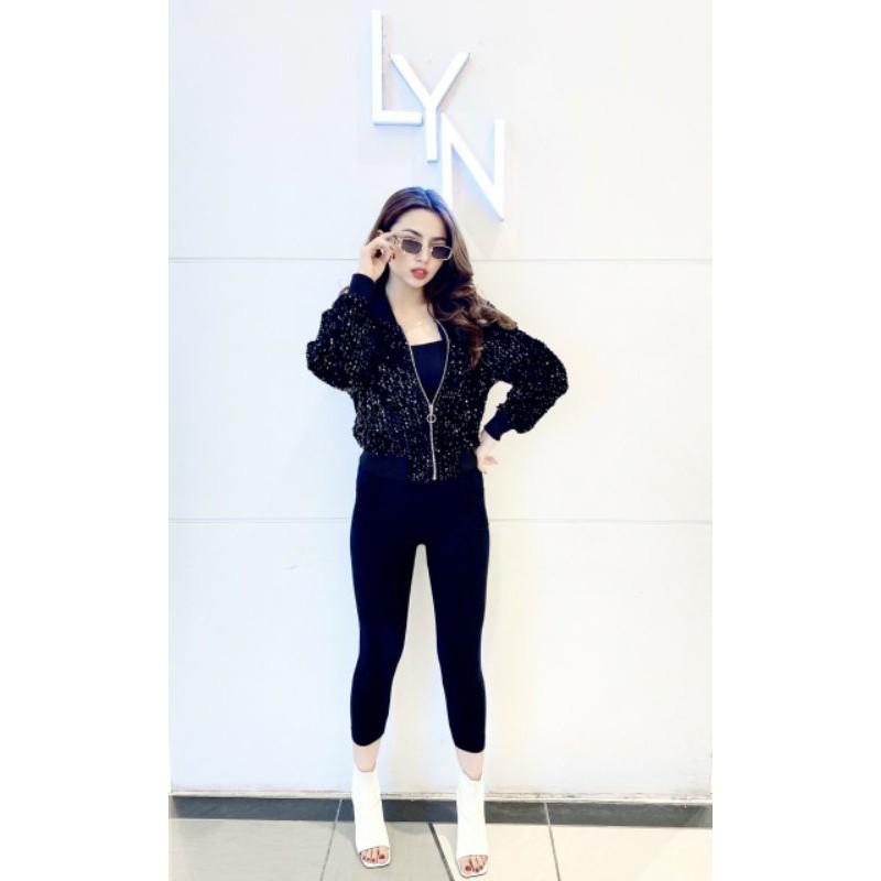 Áo khoác N21 Đen L (Phối dưới)