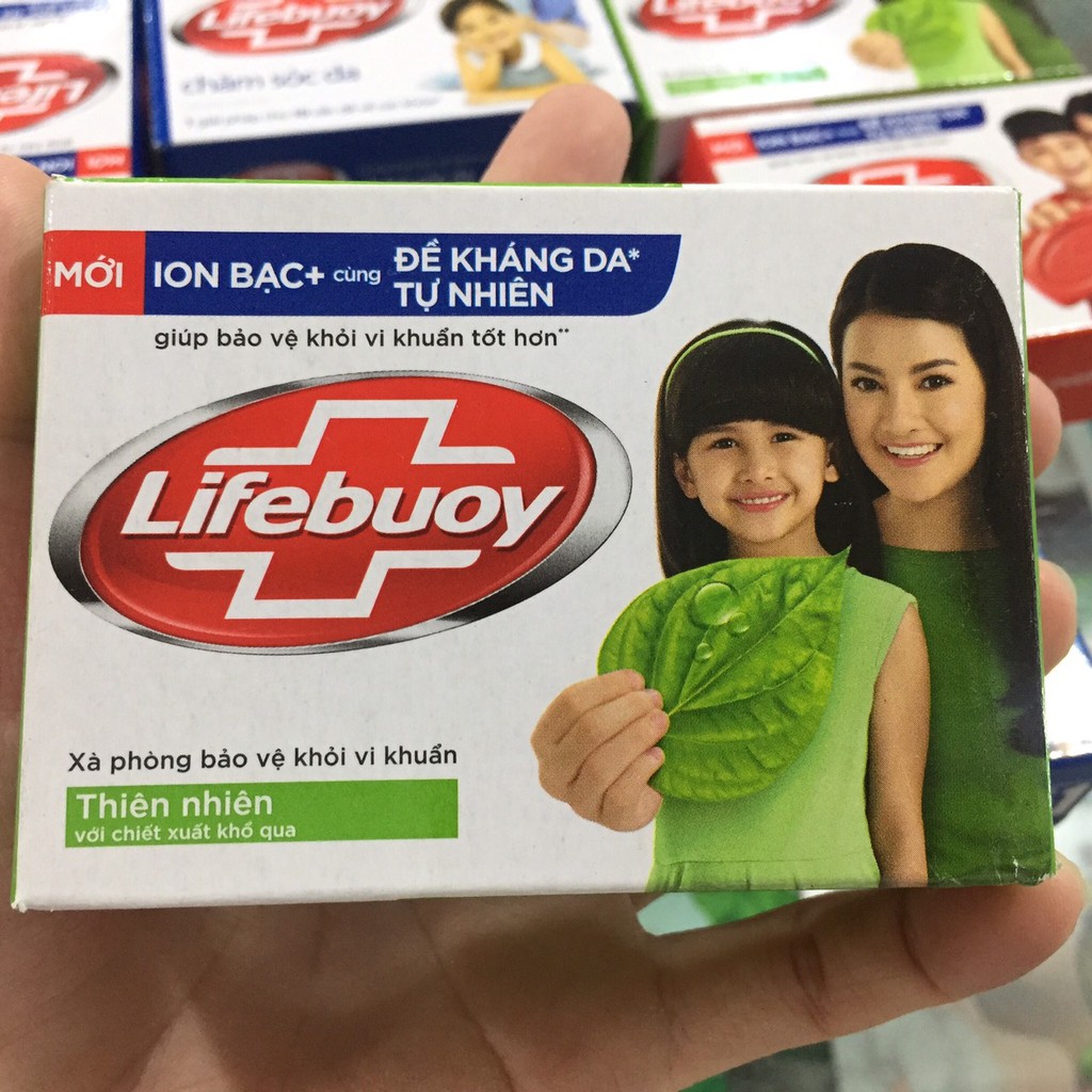 COMBO 10 bánh Xà bông cục Lifebuoy  90g MÀU NGẪU NHIÊN