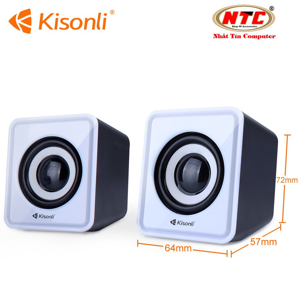 Loa vi tính 2.1 Kisonli U-2200 Âm thanh cực hay (Màu ngẫu nhiên)-