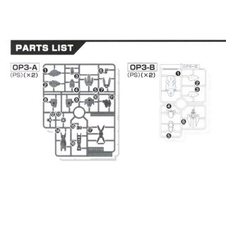 Phụ kiện mô hình 30MS OPTION PARTS SET 3 (MECHANICHAL UNIT) Bandai 4573102619969