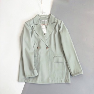 ⚡️BAN SI⚡️Vest xanh mint 1 lớp bo viền cẩn thận