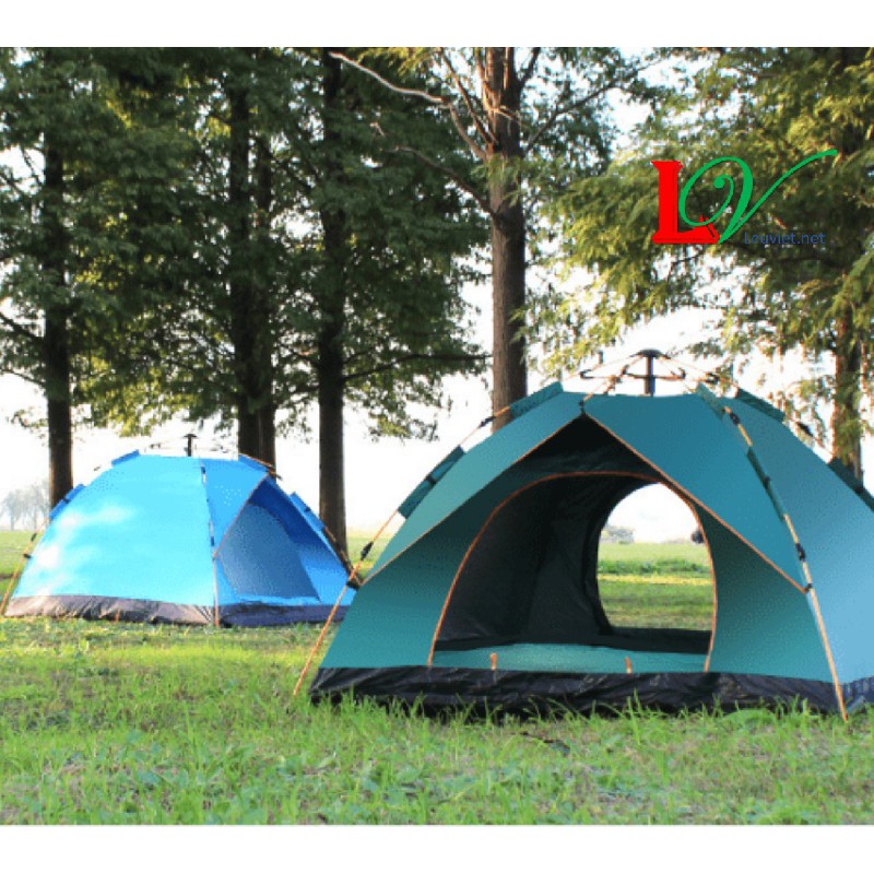 Lều tự bung 2-4 người 2 cửa to thoáng, chống mưa nắng, chống tia cực tím và côn trùng tốt cho sức khỏe gia đình | BigBuy360 - bigbuy360.vn