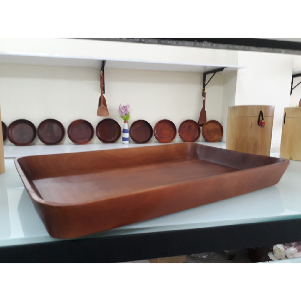 KHAY GỖ SÂU (KT: 40 X 26 cm)
