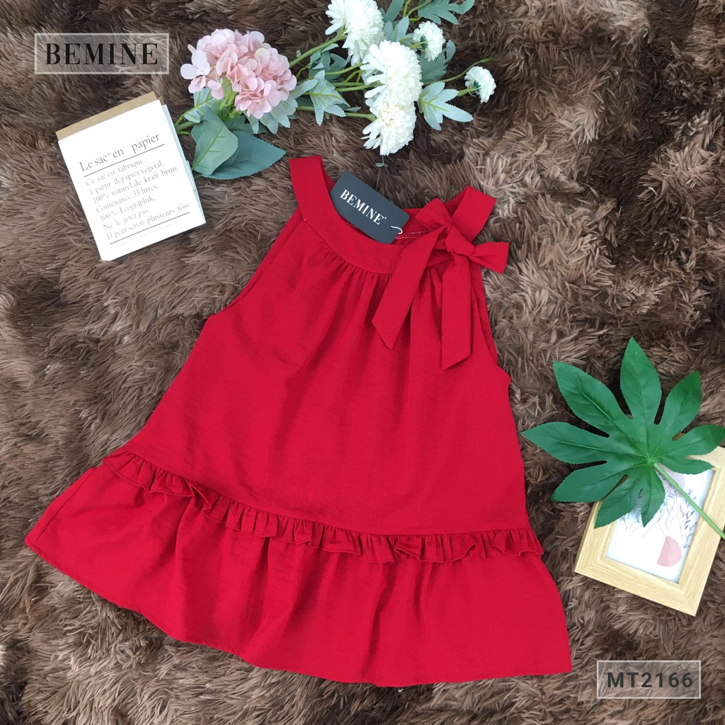 Set bộ ngắn áo yếm BEMINE MT2166DO