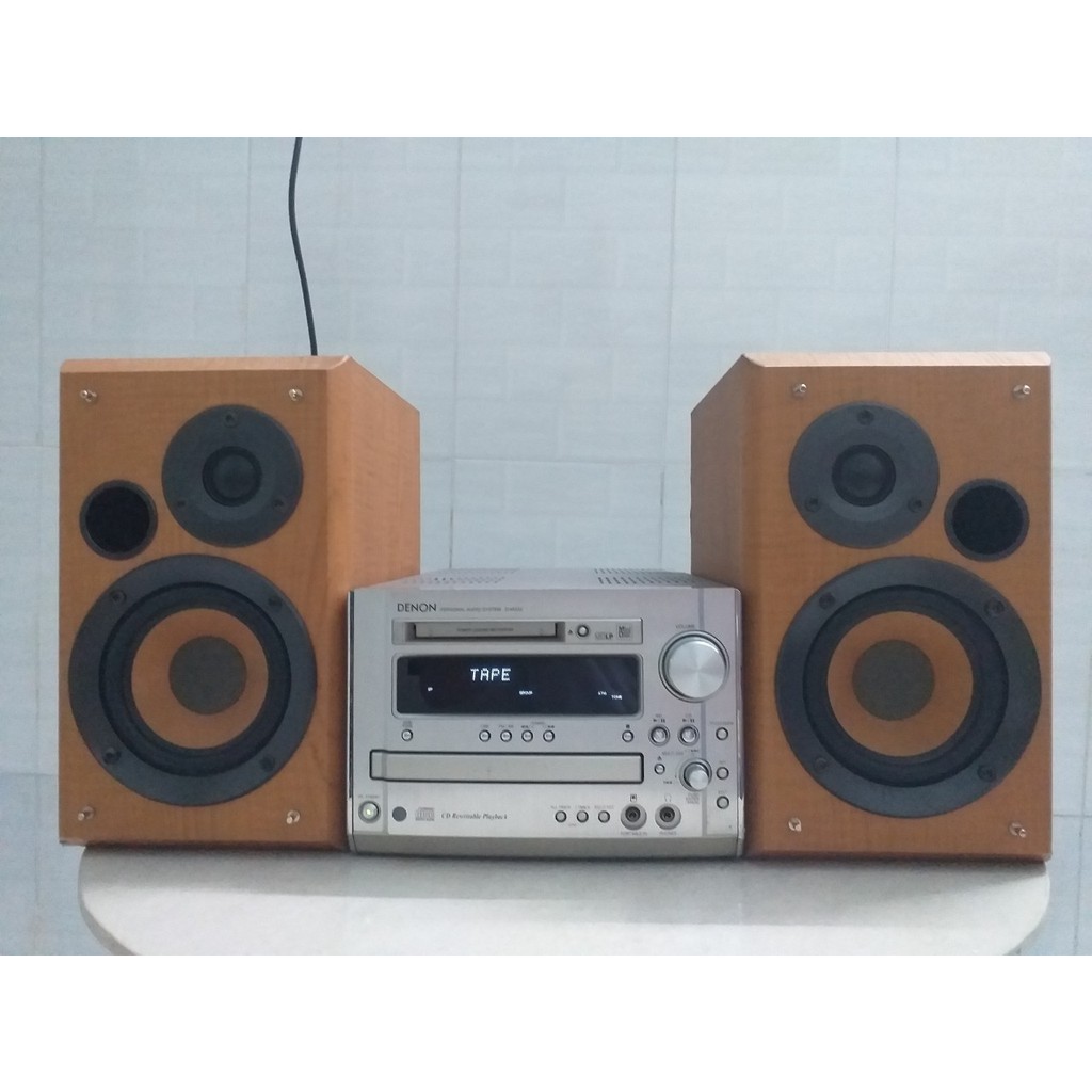 DÀN MÁY NGHE NHẠC DENON D - MG33 NỘI ĐỊA NHẬT BẢN ĐIỆN ZIN 100V