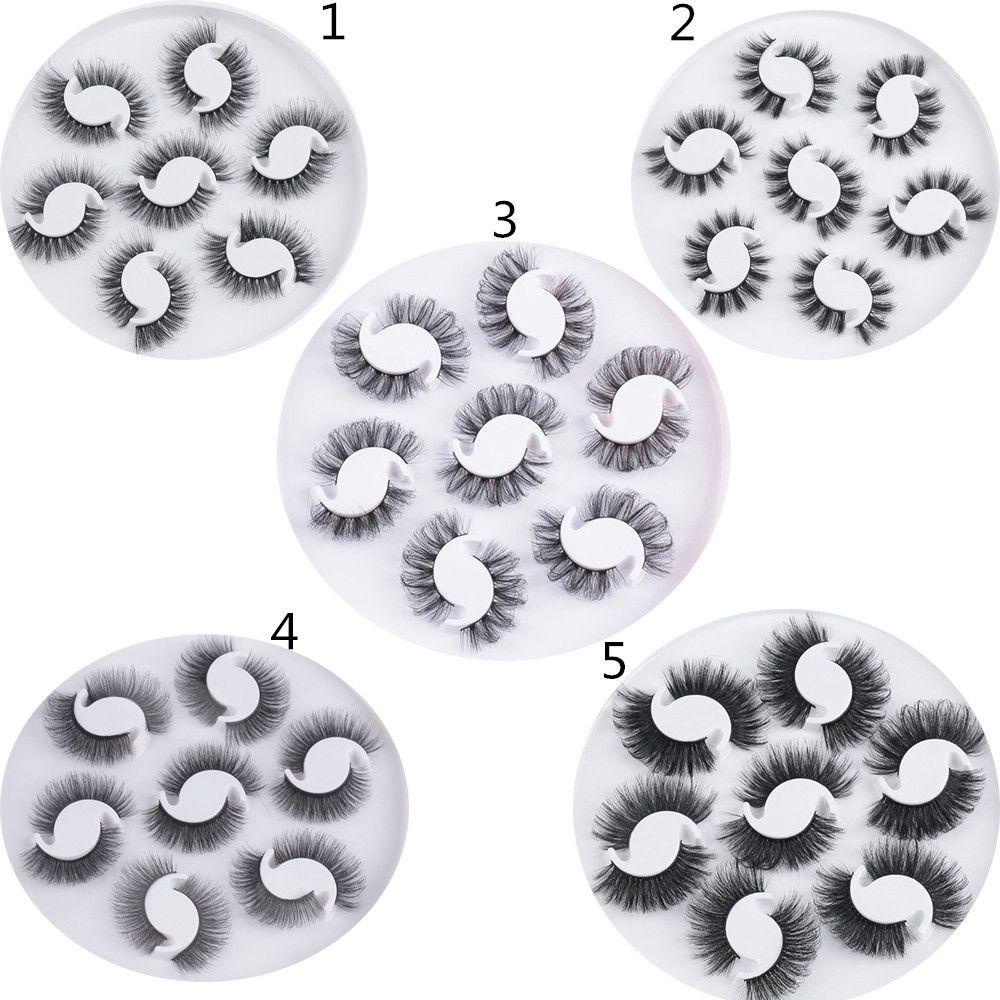 Set 7 Cặp Lông Mi Giả Mềm Mại Có Thể Tái Sử Dụng