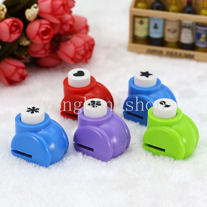 Dụng Cụ Bấm Lỗ Giấy Mini Dễ Thương Dùng Trang Trí Sổ Tay/ Đồ Thủ Công DIY