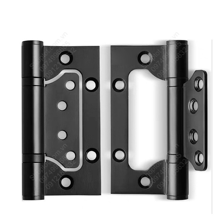 Bản lề lá âm Dương  4 inch bằng inox 304 dày 2.2mm cho cửa gỗ, cửa nhựa, cửa nhôm