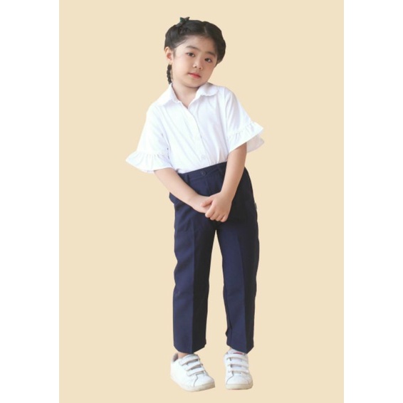 Áo sơ mi trắng học sinh nữ cấp 1, 2
