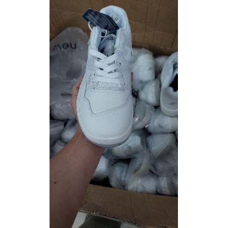 Giày thể thao sneaker Newbance 550 trắng xám, NB550 trắng xám