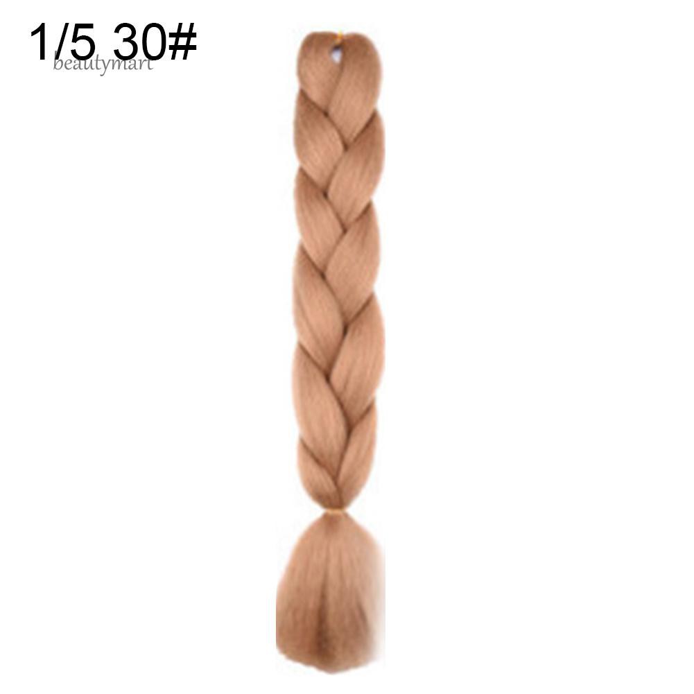 [Hàng mới về] Tóc giả nối dài dạng sợi tổng hợp nhuộm màu Ombre