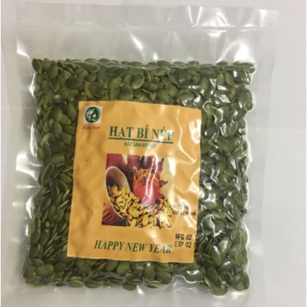 Hạt bí sống tách vỏ Ấn Độ 500g