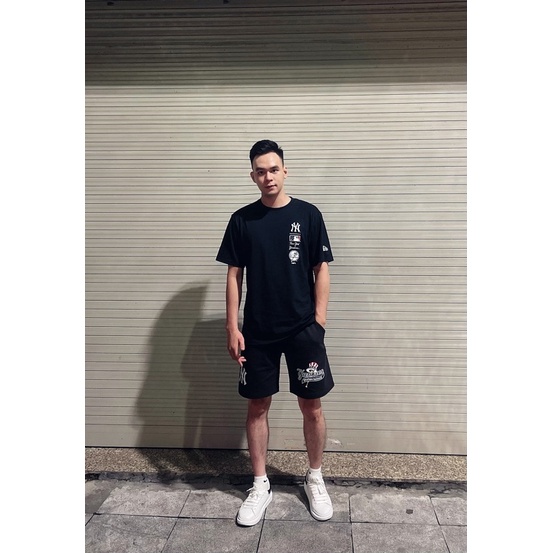 Áo thun MLB, áo thun form rộng tay lỡ. Chất cotton dày dặn, thấm hút mồ hôi