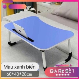 Bàn gỗ mini gấp gọn có khe để ipad ( hàng loại 1 )