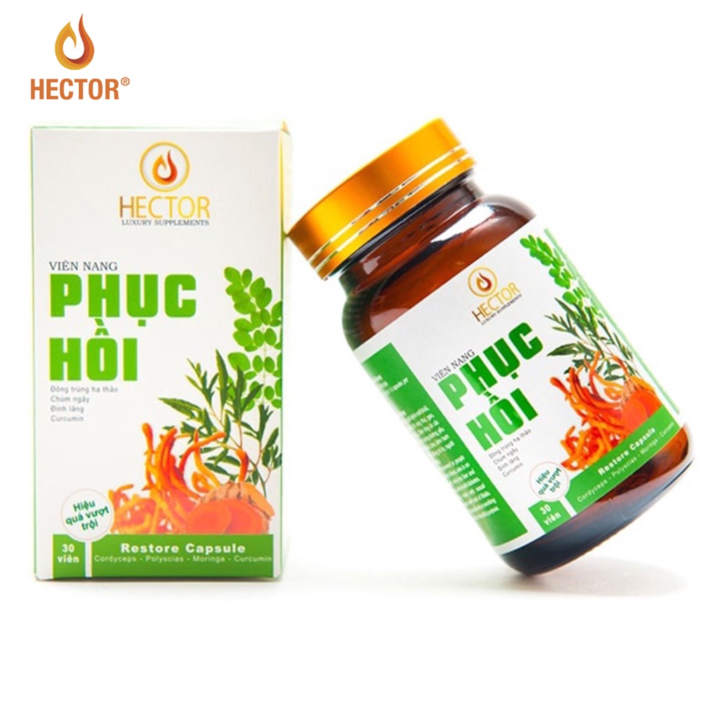 Viên nang phục hồi và tăng cường sức đề kháng Hector