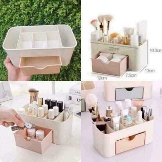Kệ mỹ phẩm nhựa 2 tầng tiện ích