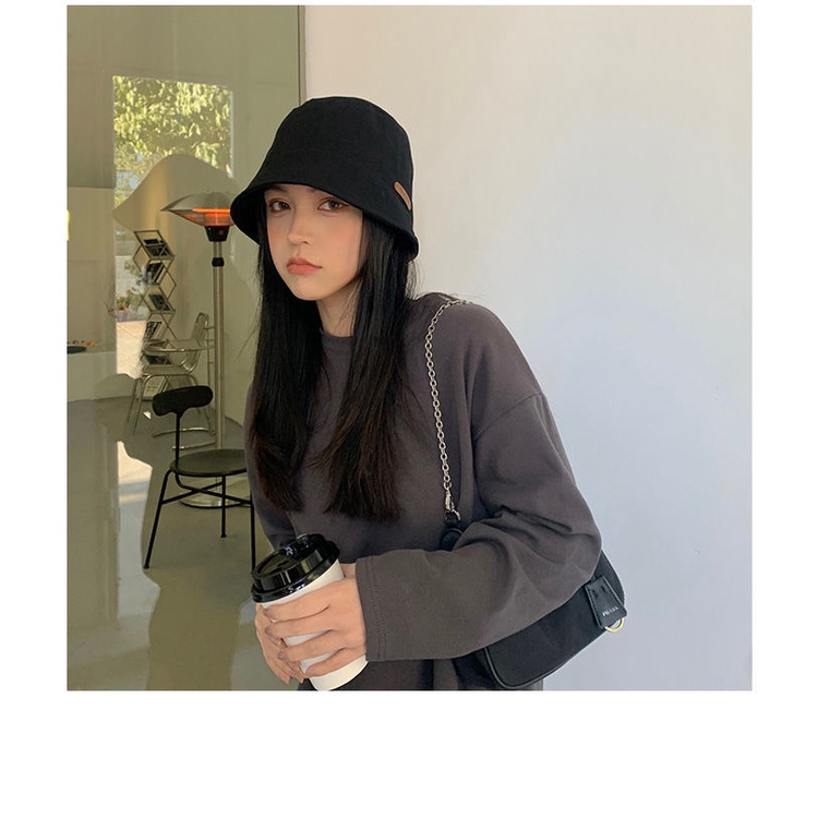 Nón Tai Bèo Vành Tròn Cỡ Lớn Thời Trang Xuân Hè Phong Cách Nhật Bản Cho Nữ