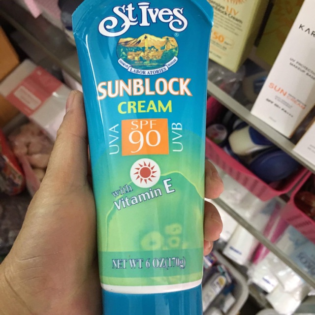 Kem Chống Nắng Stives SPF 90 Sunblock Giá Tốt (Chống Tia UV, Bảo Vệ Da Toàn Thân)