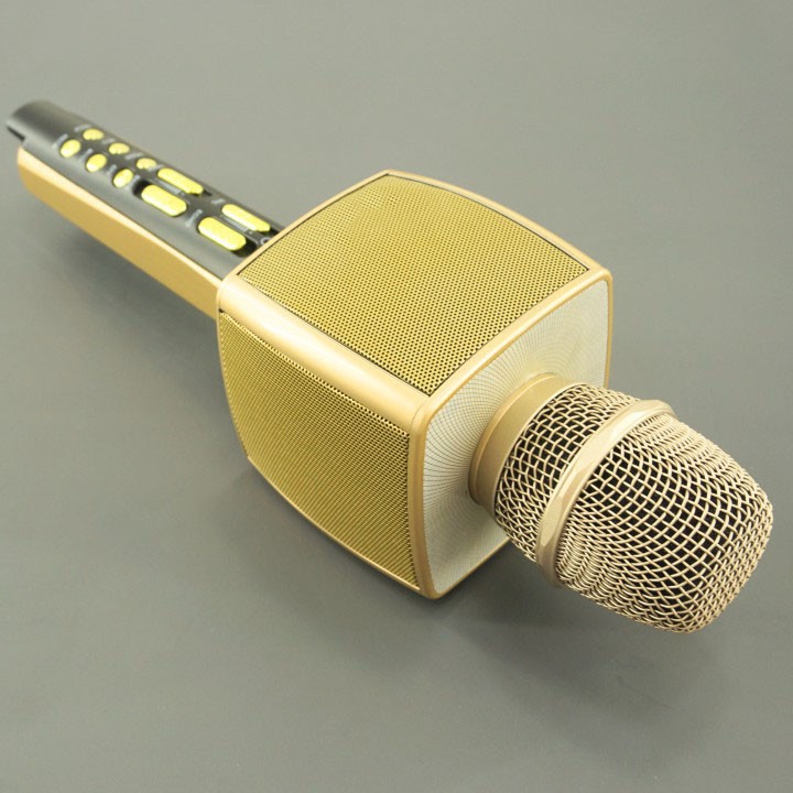 Micro Karaoke bluetooth ys 92  Micro không dây, cao cấp - Âm thanh sống động, livestream, thu âm,có khe cắm thẻ nhớ