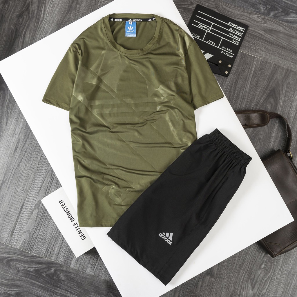 STTN2102 BỘ THỂ THAO NAM 4 MÀU VÂN CHÌM CỔ TRÒN | BigBuy360 - bigbuy360.vn