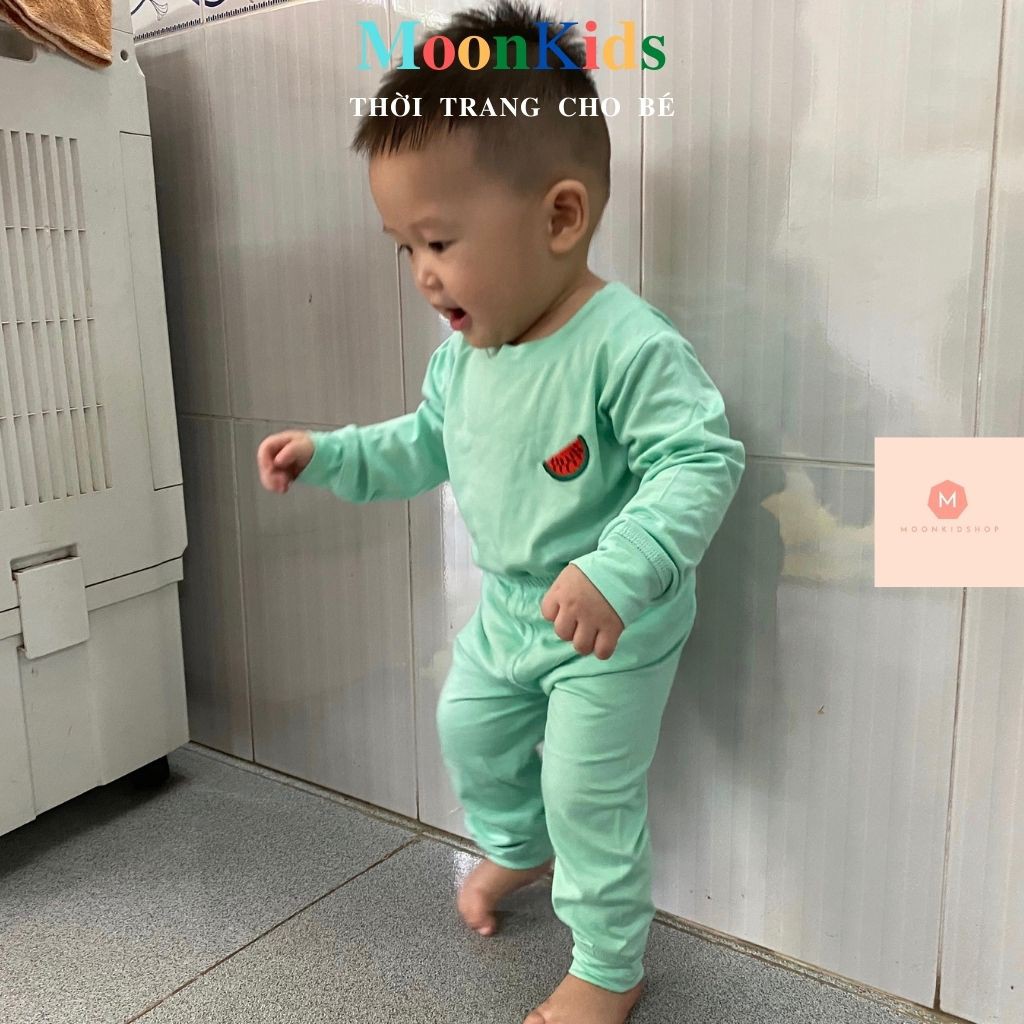 Bộ Thu Đông Dài Tay Cho Bé💖Rẻ Đẹp 💖 Chất liệu Thun Cotton lạnh co giãn 4 chiều thấm hút mồ hôi cực tốt