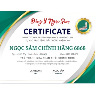 [NGỌC SÂM] Mặt Nạ Ngọc Sâm Trắng Da Ngừa Mụn
