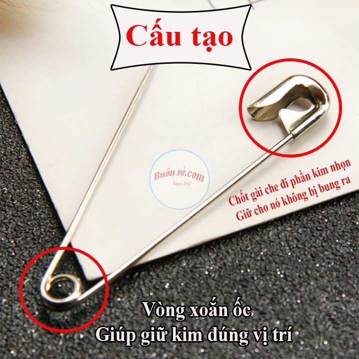 Set 12 Kim băng chất liệu hợp kim không hoen gỉ 01051/01052