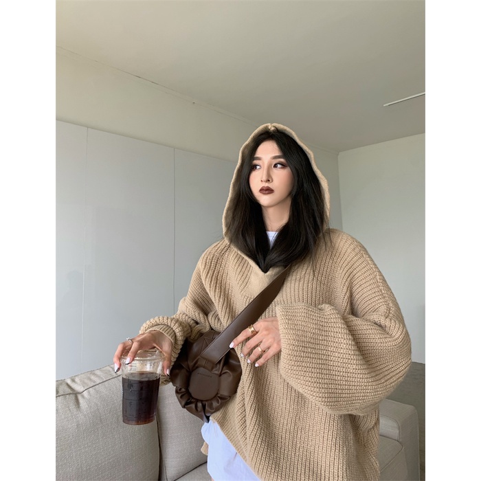 Áo hoodie dáng rộng phong cách vintage | BigBuy360 - bigbuy360.vn