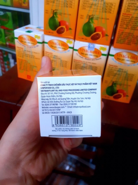 Dầu gấc Vinaga DHA - Sáng mắt, đẹp da, chống oxy hóa. Giúp trẻ ăn ngon, chóng lớn (Hộp 100 viên nang) | BigBuy360 - bigbuy360.vn