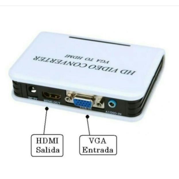 [ Free_Ship ] Box chuyển VGA ra HDMI full HD