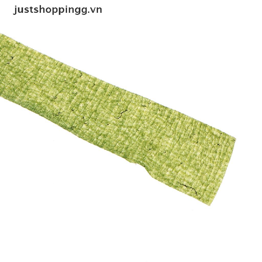 Cuộn Băng Keo Giấy Tự Dính Màu Xanh Lá Dài 30M