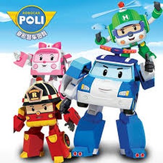 Rô bốt Poli biến hình xe