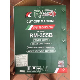 MÁY CẮT SẮT ROMANO 2300W ITALY TECHNOLOGY
